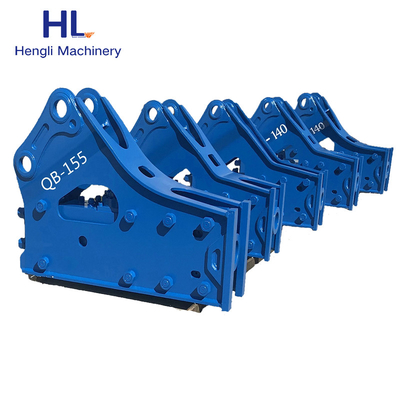 HL155 هیدرولیک چکش خاموش نوع هیدرولیک سنگ شکن جک چکش برای مینی بیل مکانیکی