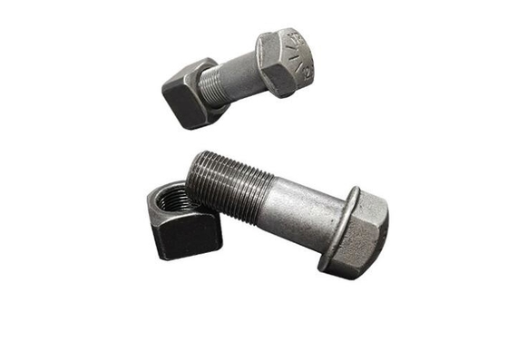 Hexagon Head Track Shoe Bolt And Nut 22x65 DIN608 DIN605