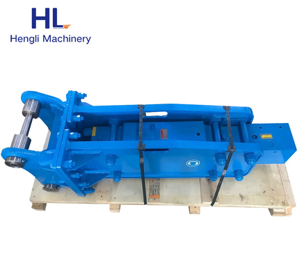چکش های غول پیکر مهره سنگ شکن HL100 چکش هیدرولیک برای لودر بیل مکانیکی چکش هیدرولیک