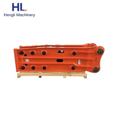 چکش های غول پیکر مهره سنگ شکن HL100 چکش هیدرولیک برای لودر بیل مکانیکی چکش هیدرولیک