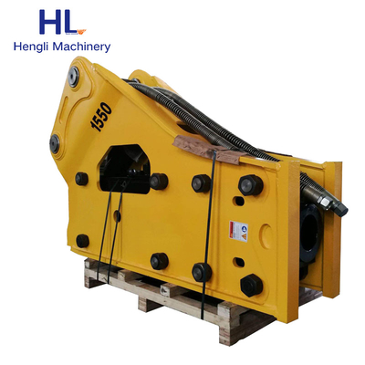 HL155 هیدرولیک چکش خاموش نوع هیدرولیک سنگ شکن جک چکش برای مینی بیل مکانیکی