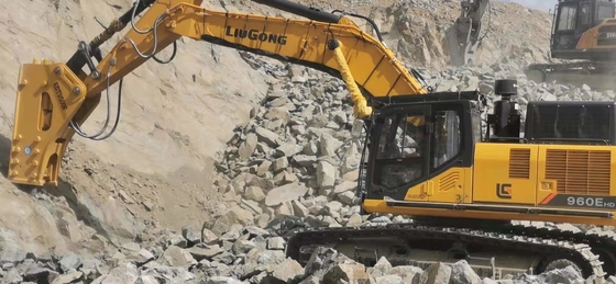 چکش هیدرولیک سنگ شکن بیل مکانیکی 30 تنی HL45