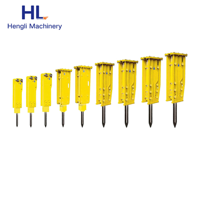 شمع چکش هیدرولیک هیدرولیک 49 تن بیل مکانیکی HL190